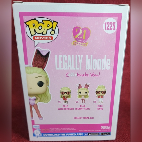 Elle (bunny suit) earth exclusive funko # 1225 (nib) With pop protector - Picture 7 of 7